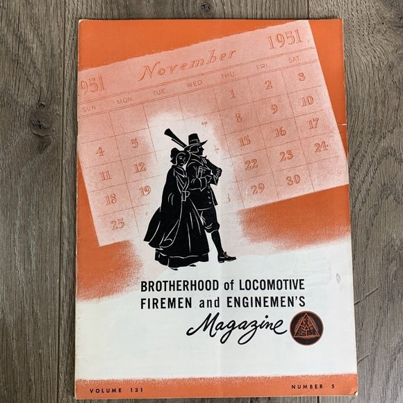 Brotherhood of Locomotive Firemen and Enginemen's Magazine 1951 1952 Lot Of 3 - Picture 2 of 7